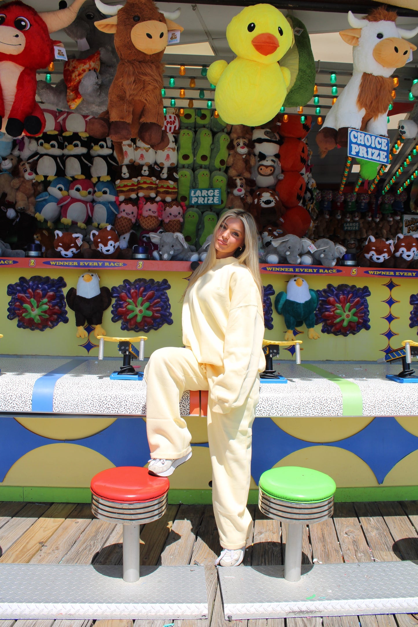 The HZL Banana Creme Sweatpants