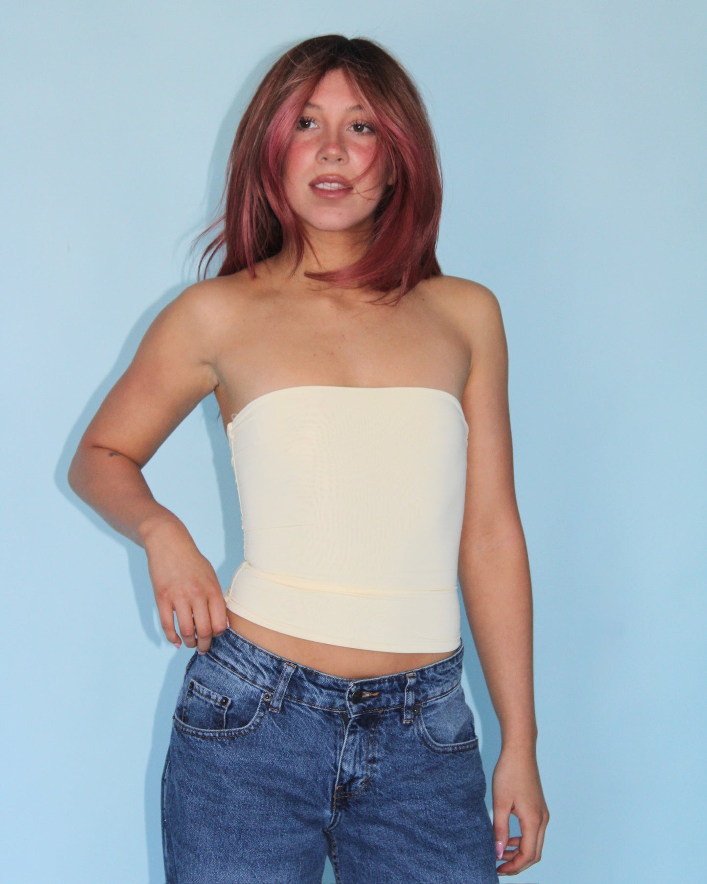 HZL Tube Top // Banana