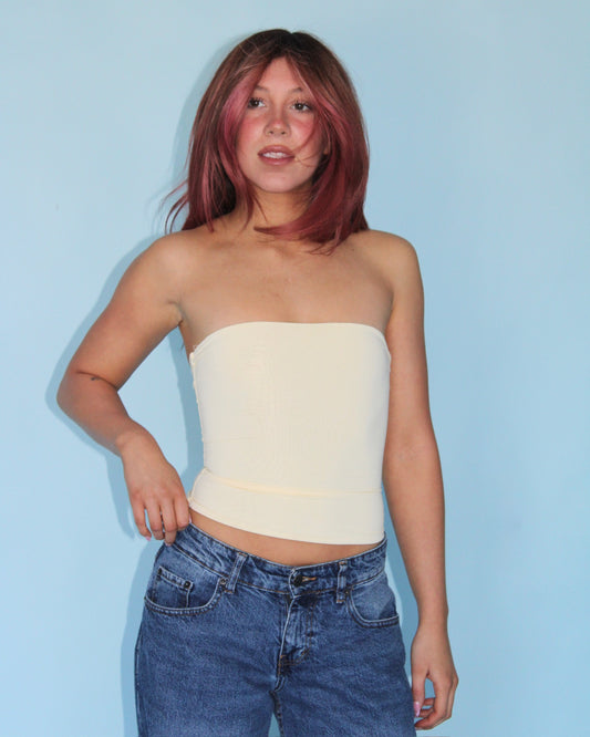 HZL Tube Top // Banana