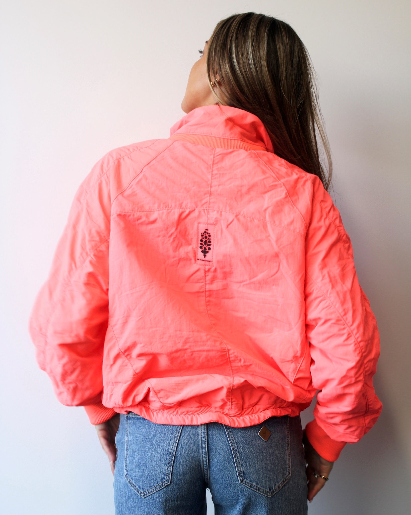 ジャケット・アウター neon sign 18AW BAL COLLAR COAT 46 Neon Coral Jacket – Hazel Boutique
