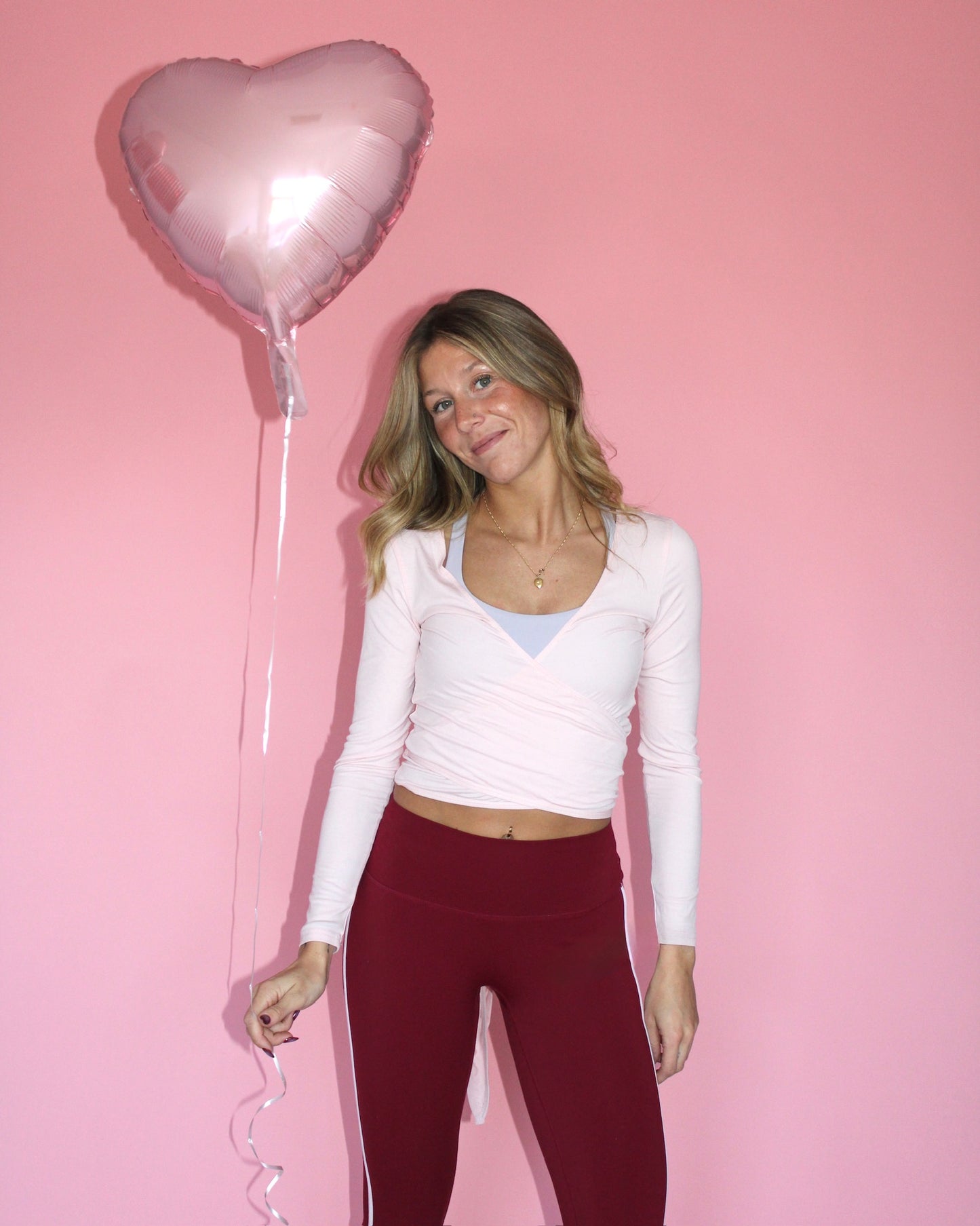 The Knock Out Wrap Top