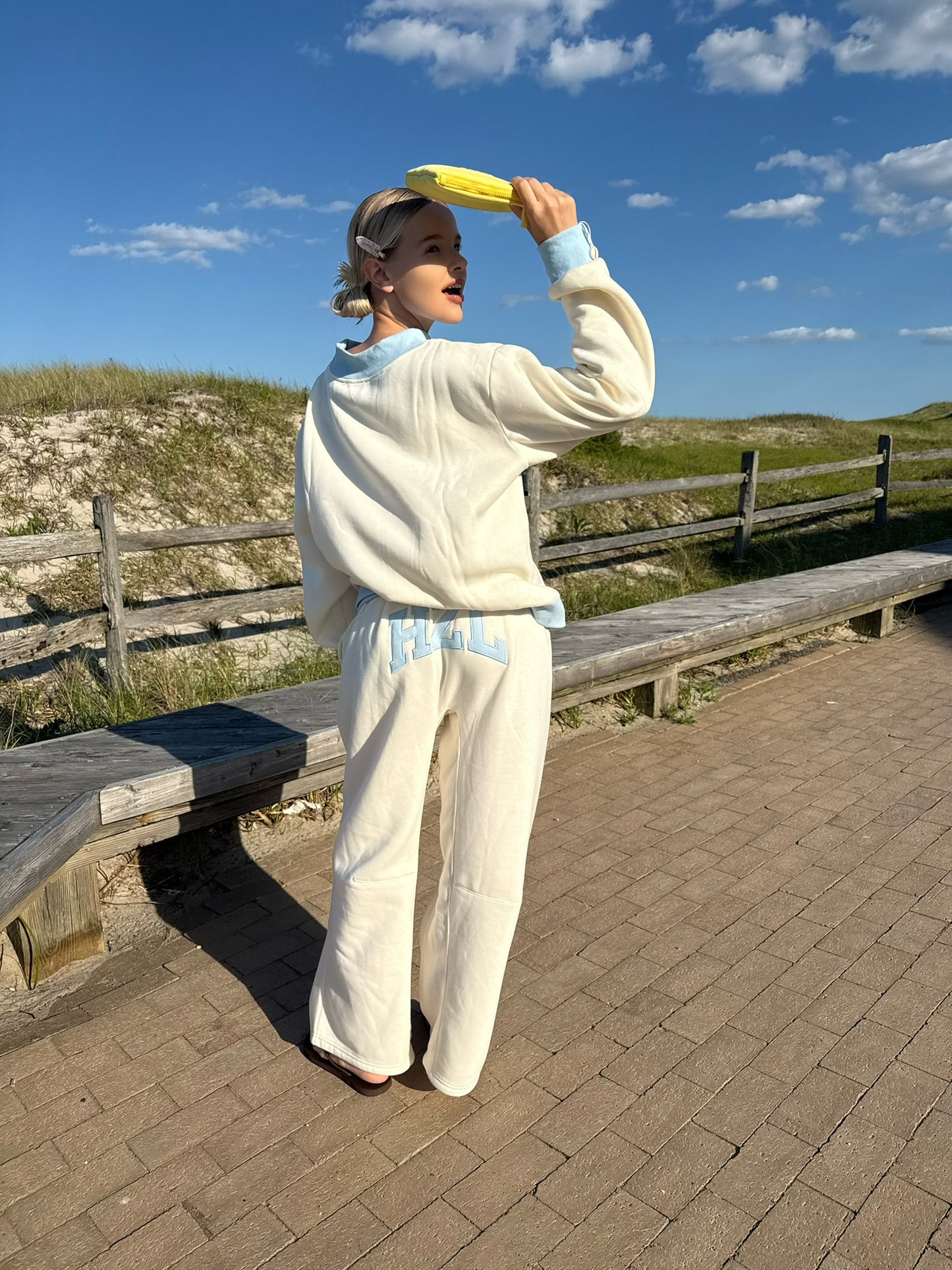 The HZL Summer Sorbet Barrel Pants // Berry