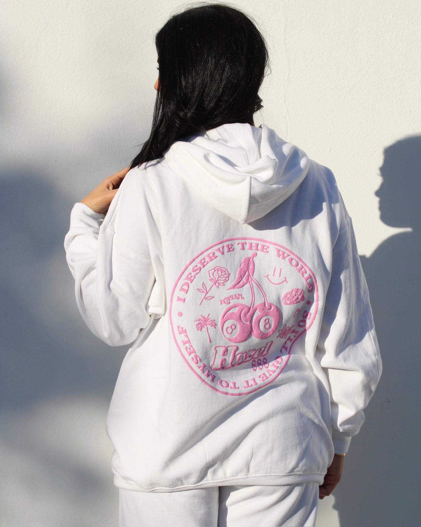 888 Hazel Hoodie // Bubblegum