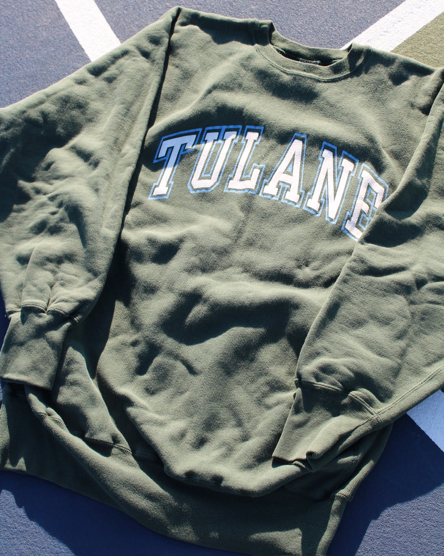 EVI11 Twin Vintage Tulane Crewneck