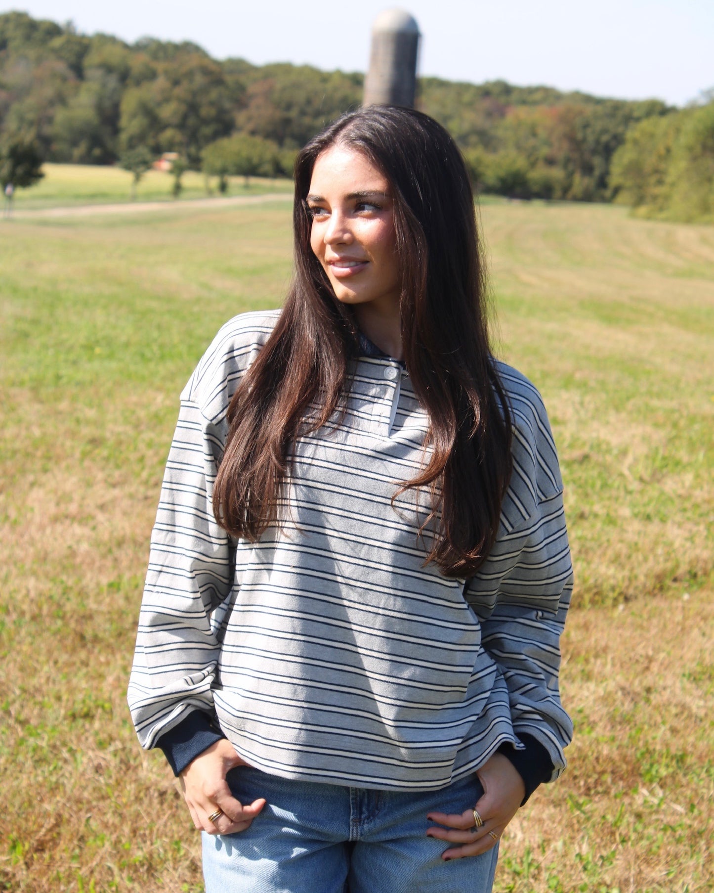 The Sandler Polo // Grey