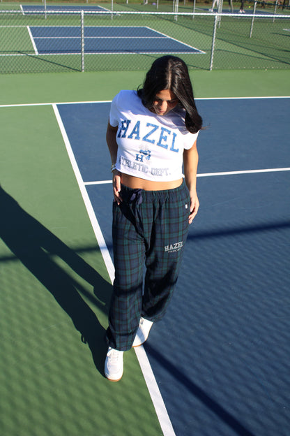 The Hazel University Cropped Tee