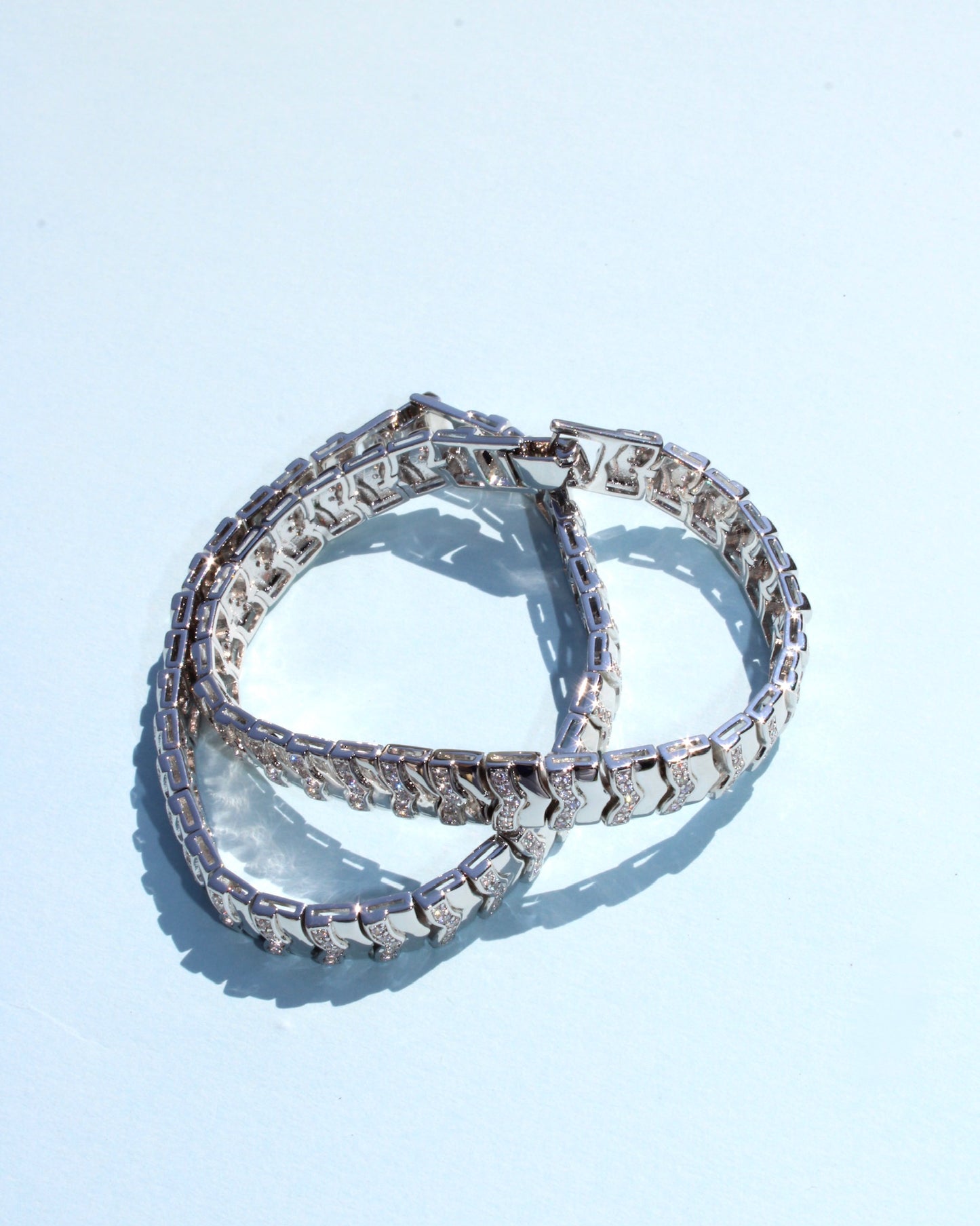 Chevron Chain Bracelet