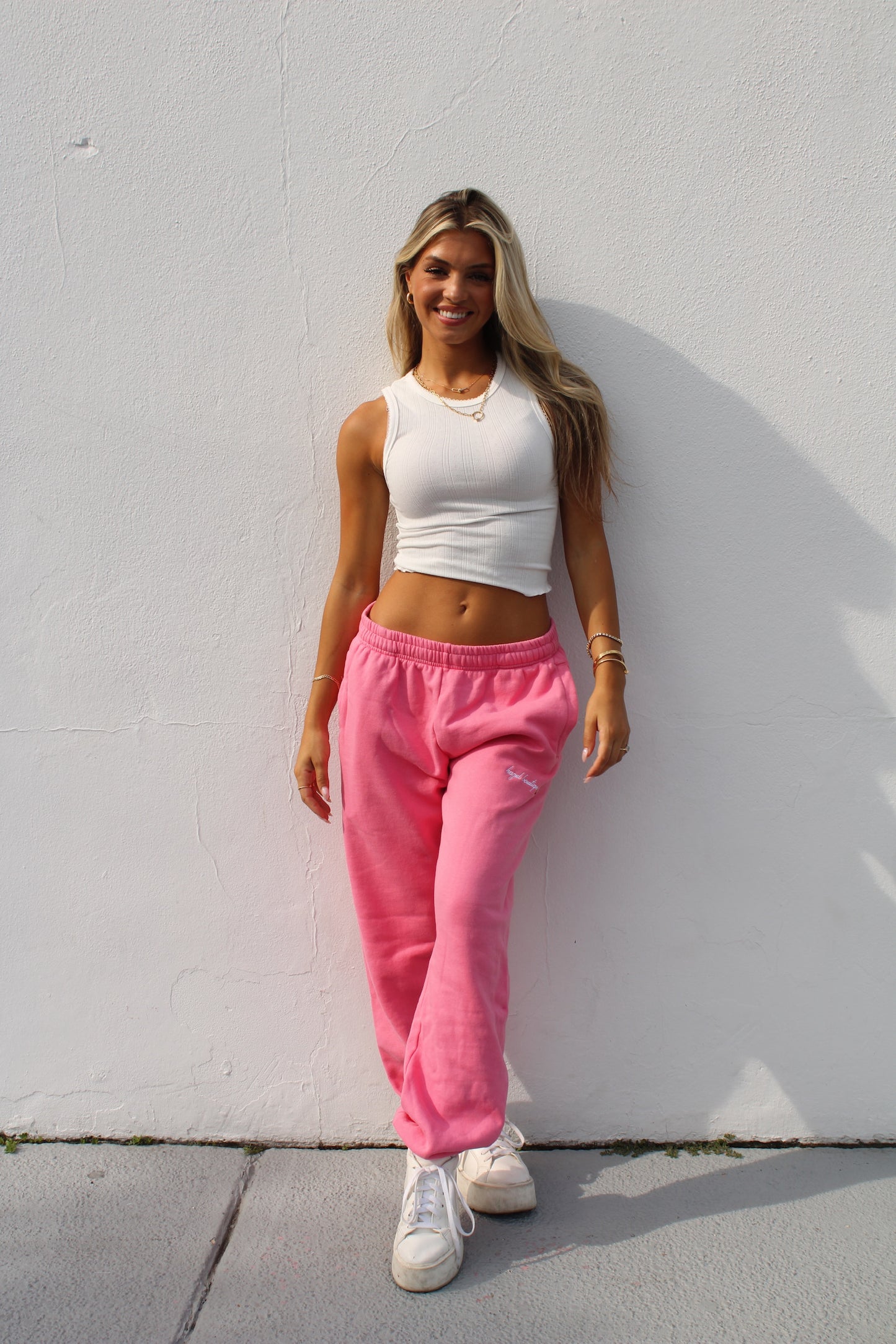 The HB Cherry Sweatpant // Pink