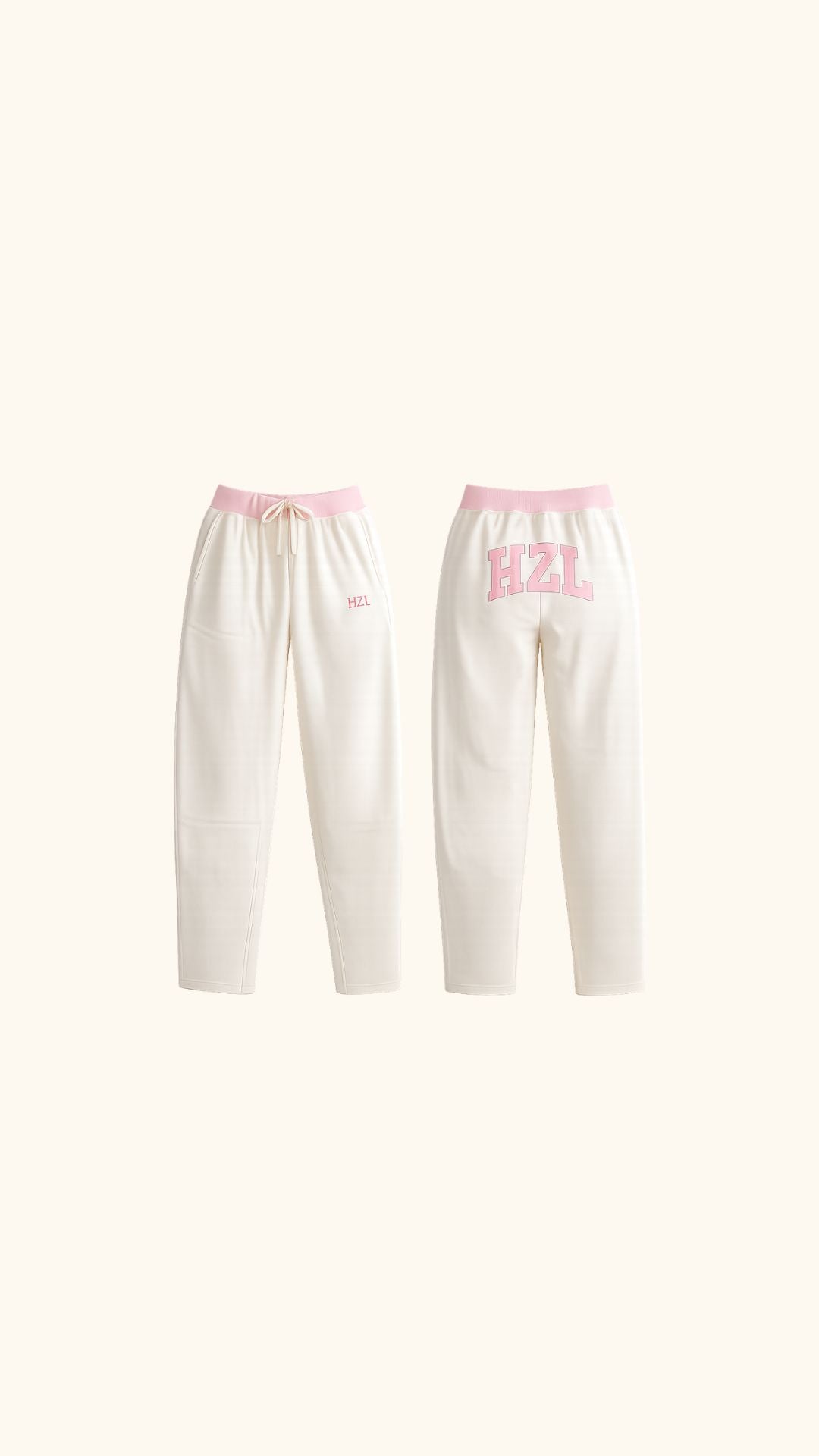 The HZL Summer Sorbet Barrel Pants // Grapefruit