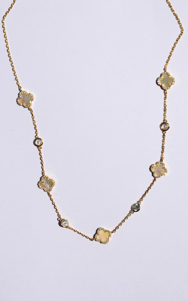 HB Opal Clover Necklace