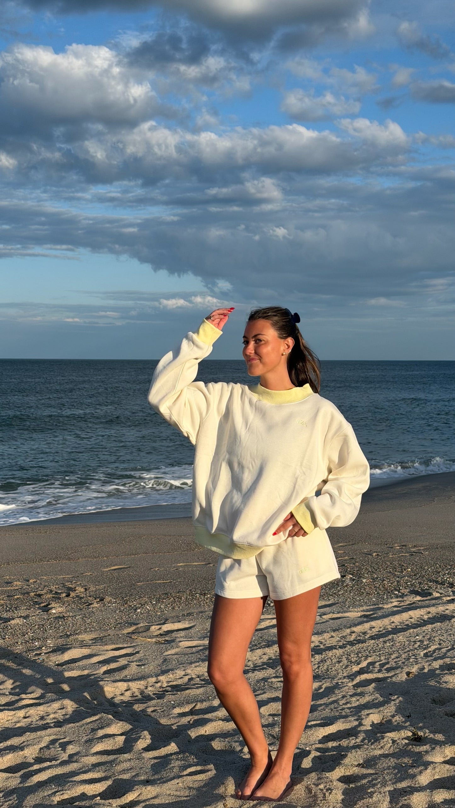 The HZL Summer Sorbet Mockneck // Lemon