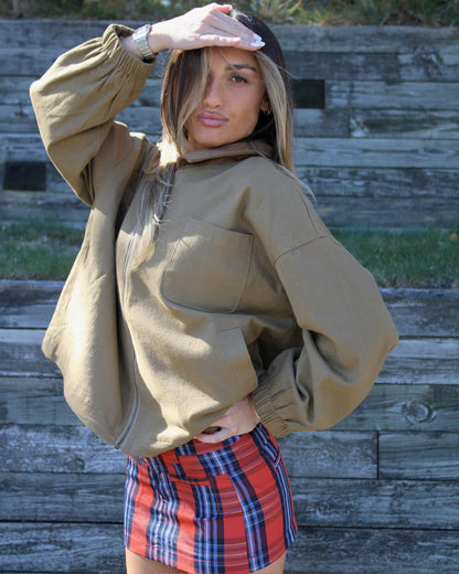 The Alexis Jacket // Camel