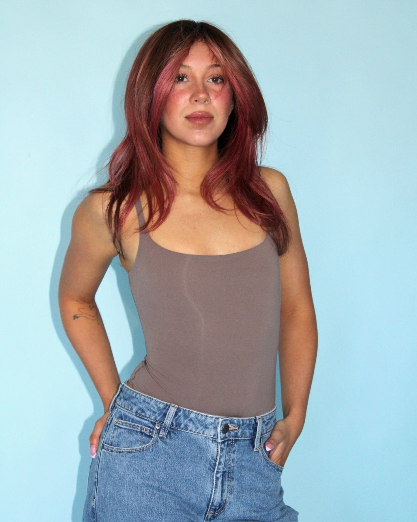 HZL Bodysuit // Brown