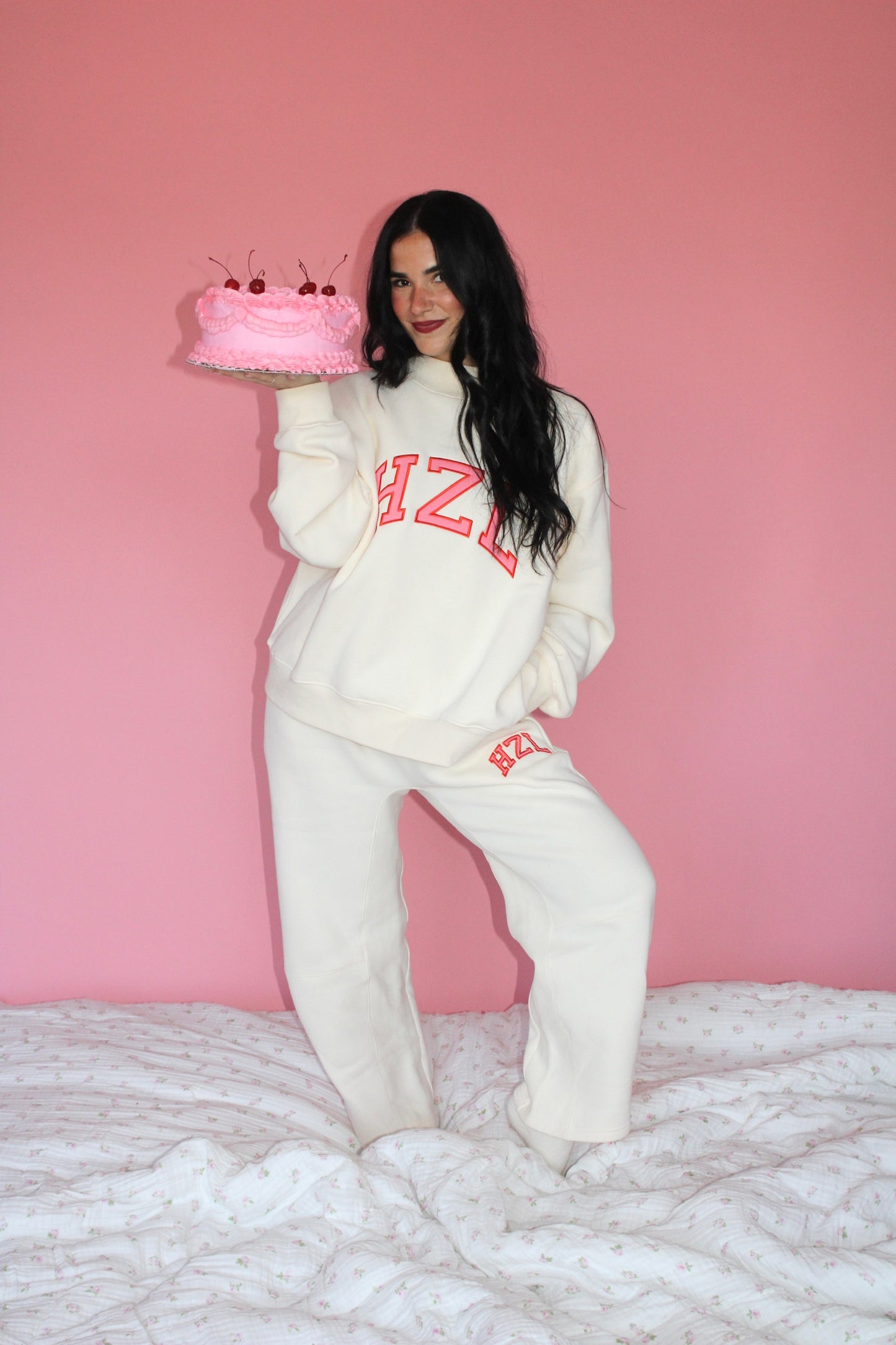 The HZL Cake Batter Barrel Pants