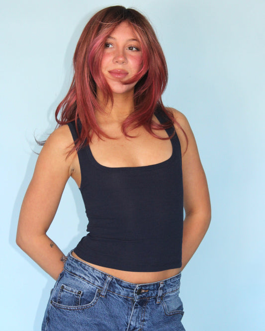 HZL Tank Top // Navy
