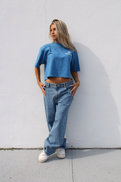 The HB Louise Tee // Blue Razz