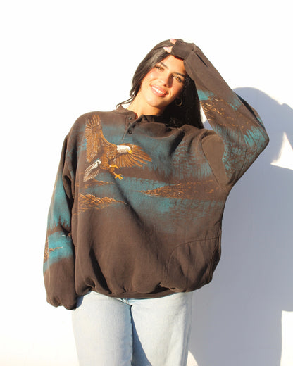 EVI11 Twin Vintage Scenic Crewneck