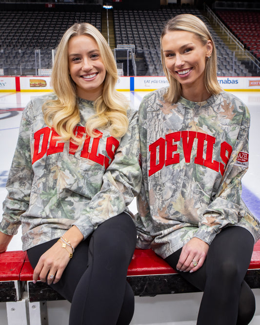 The Hazel X Devils Camo Long Sleeve