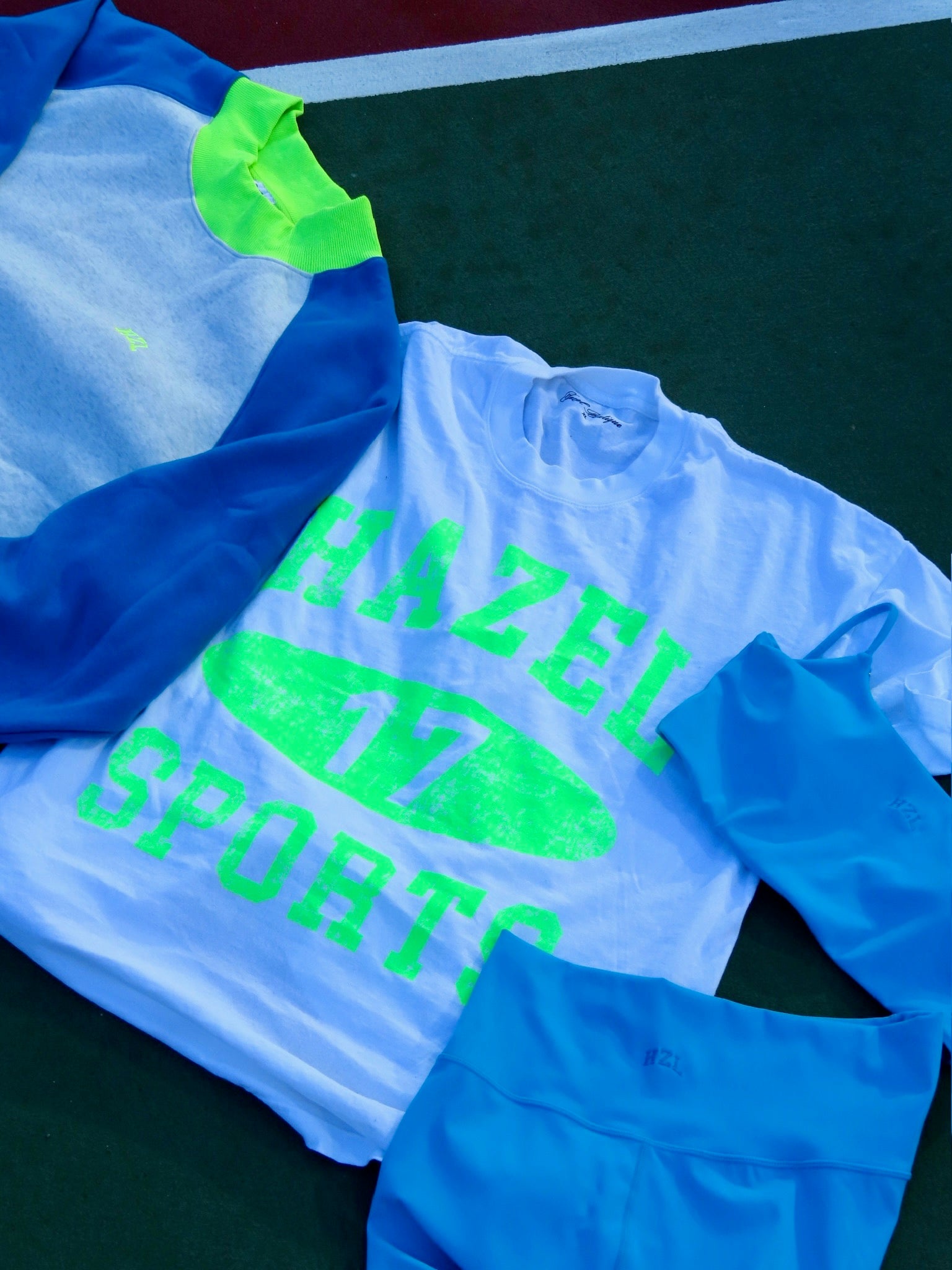 The HZL Sports Tee // Lime