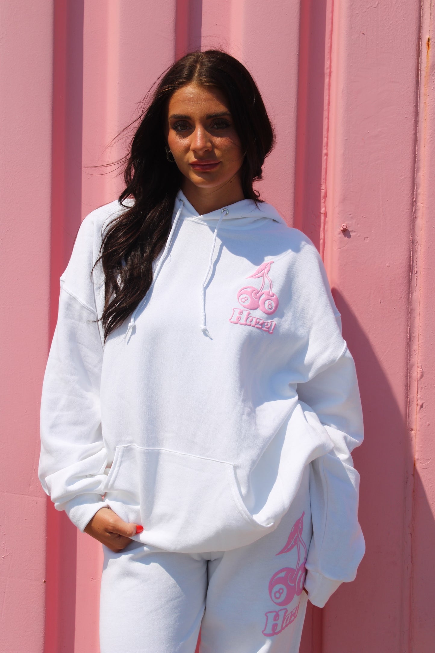 888 Hazel Hoodie // Bubblegum