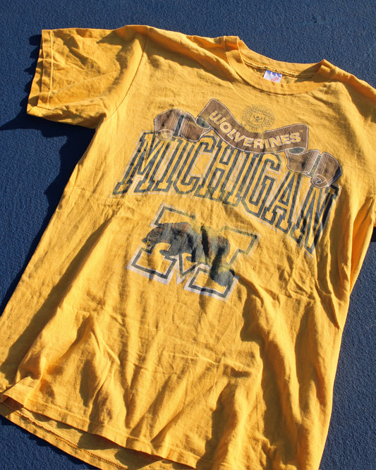 EVI11 Twin Vintage Michigan Tee