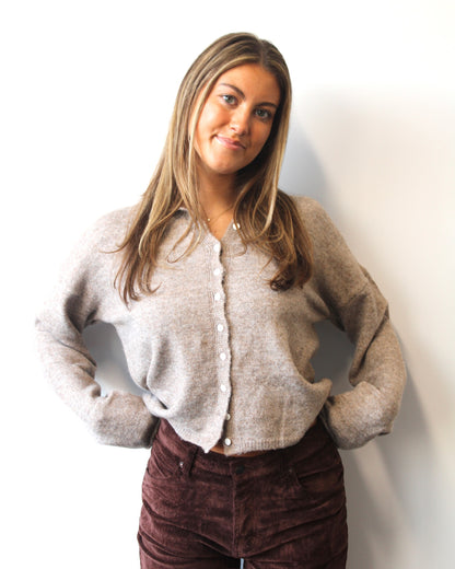 The Oat Cardigan