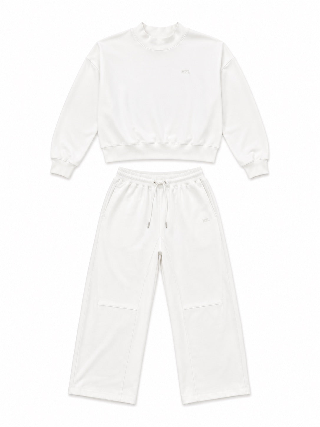 The Sunday Brunch Mockneck // White