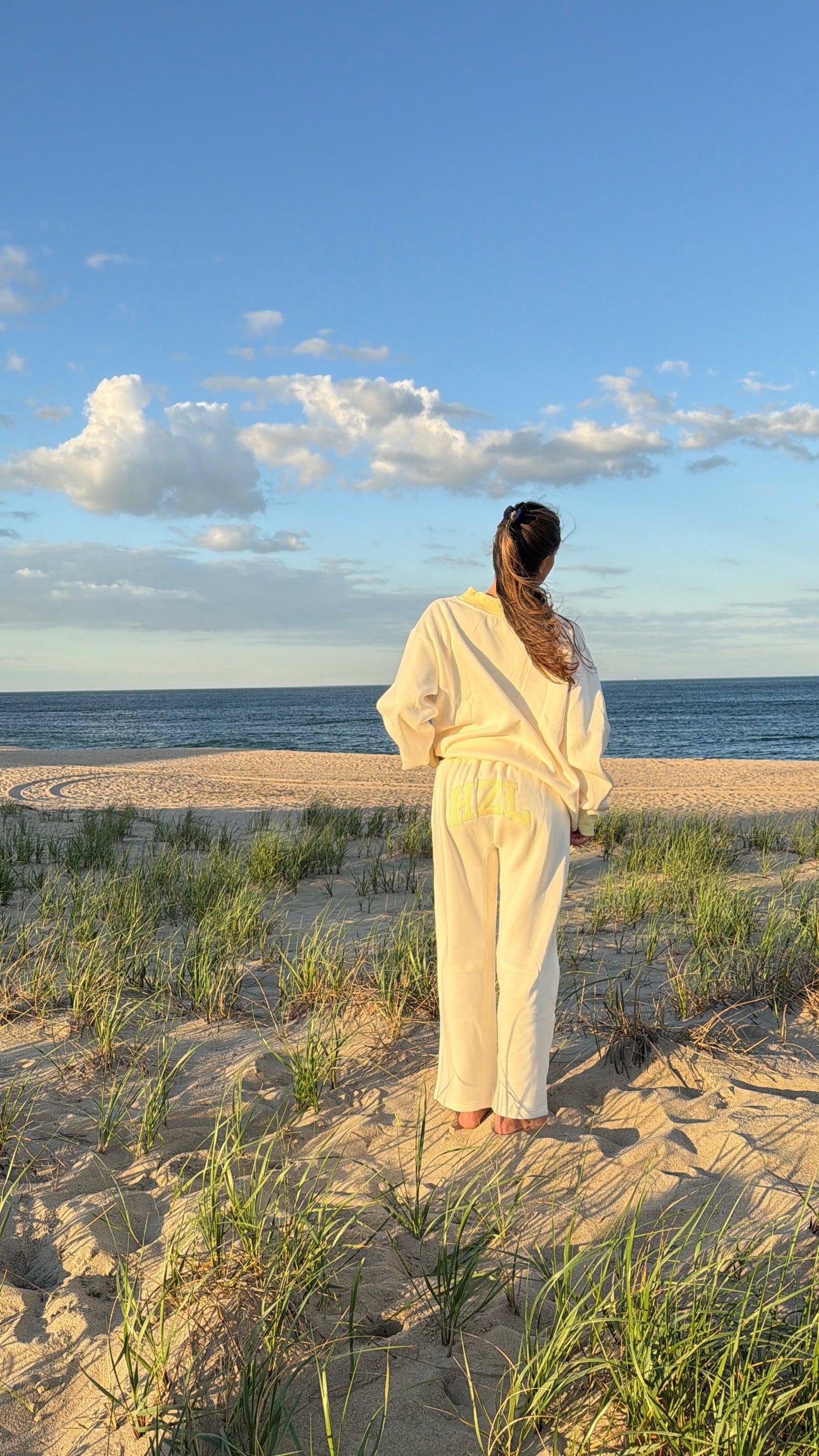 The HZL Summer Sorbet Barrel Pants // Lemon