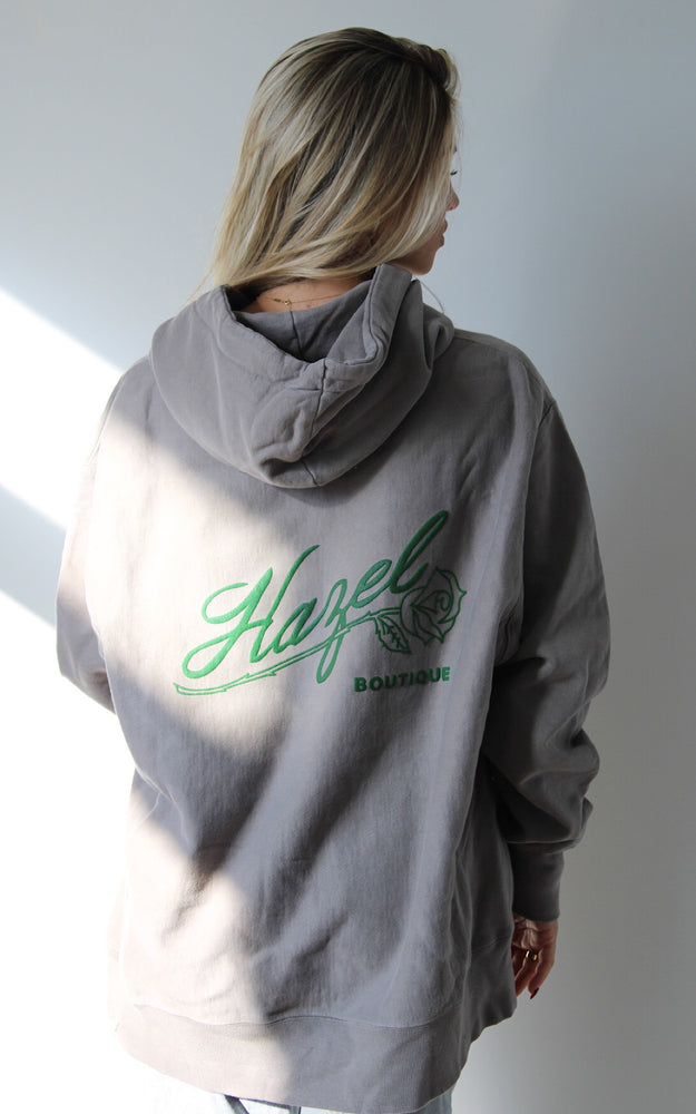 The HB Essential Hoodie // Cement