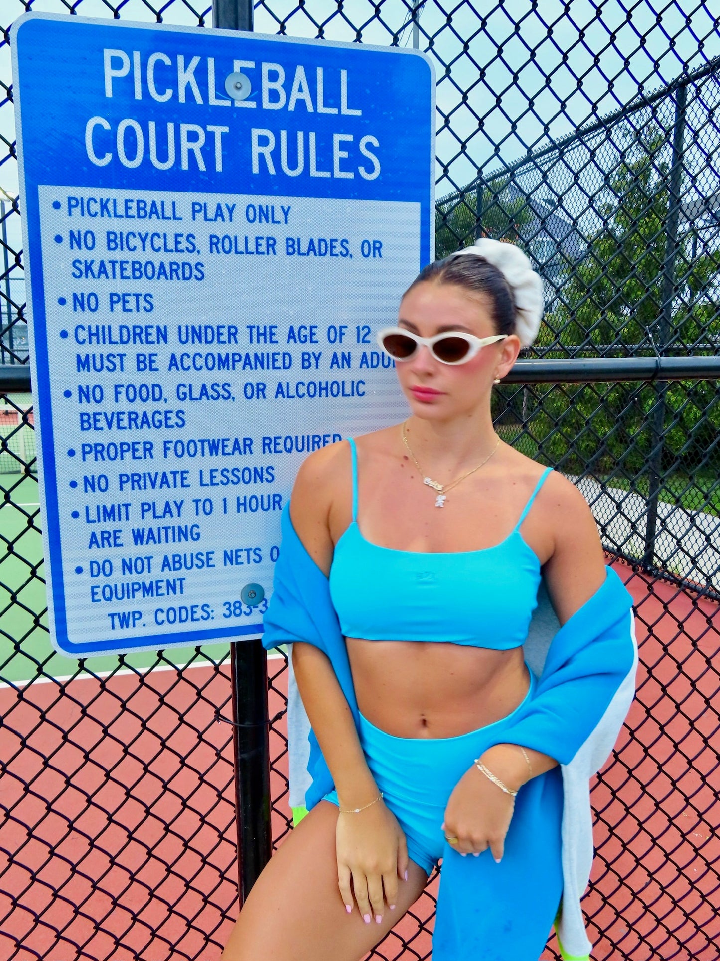 The HZL Ryan Bra // Teal
