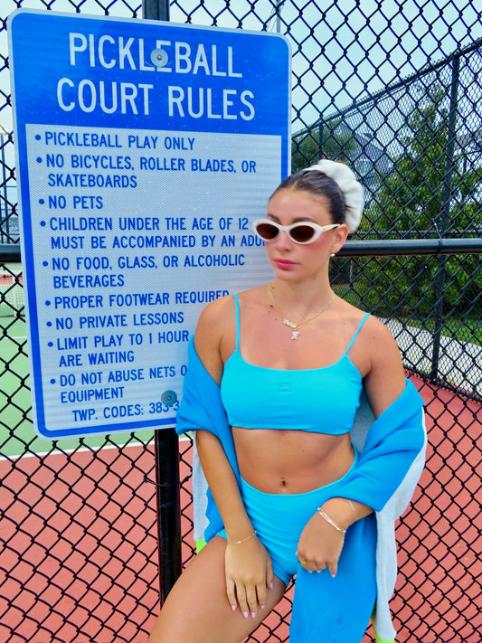 The HZL Ryan Bra // Teal