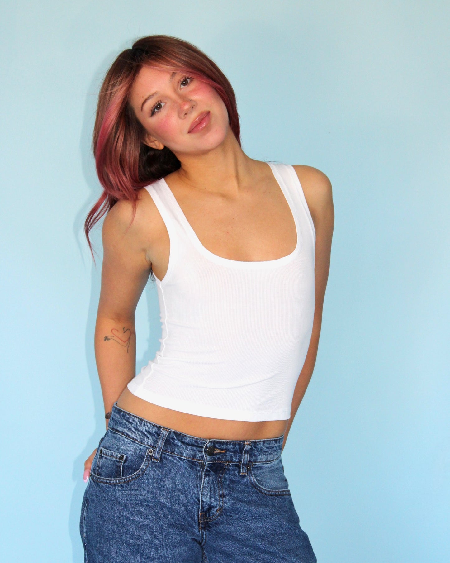 HZL Tank Top // White