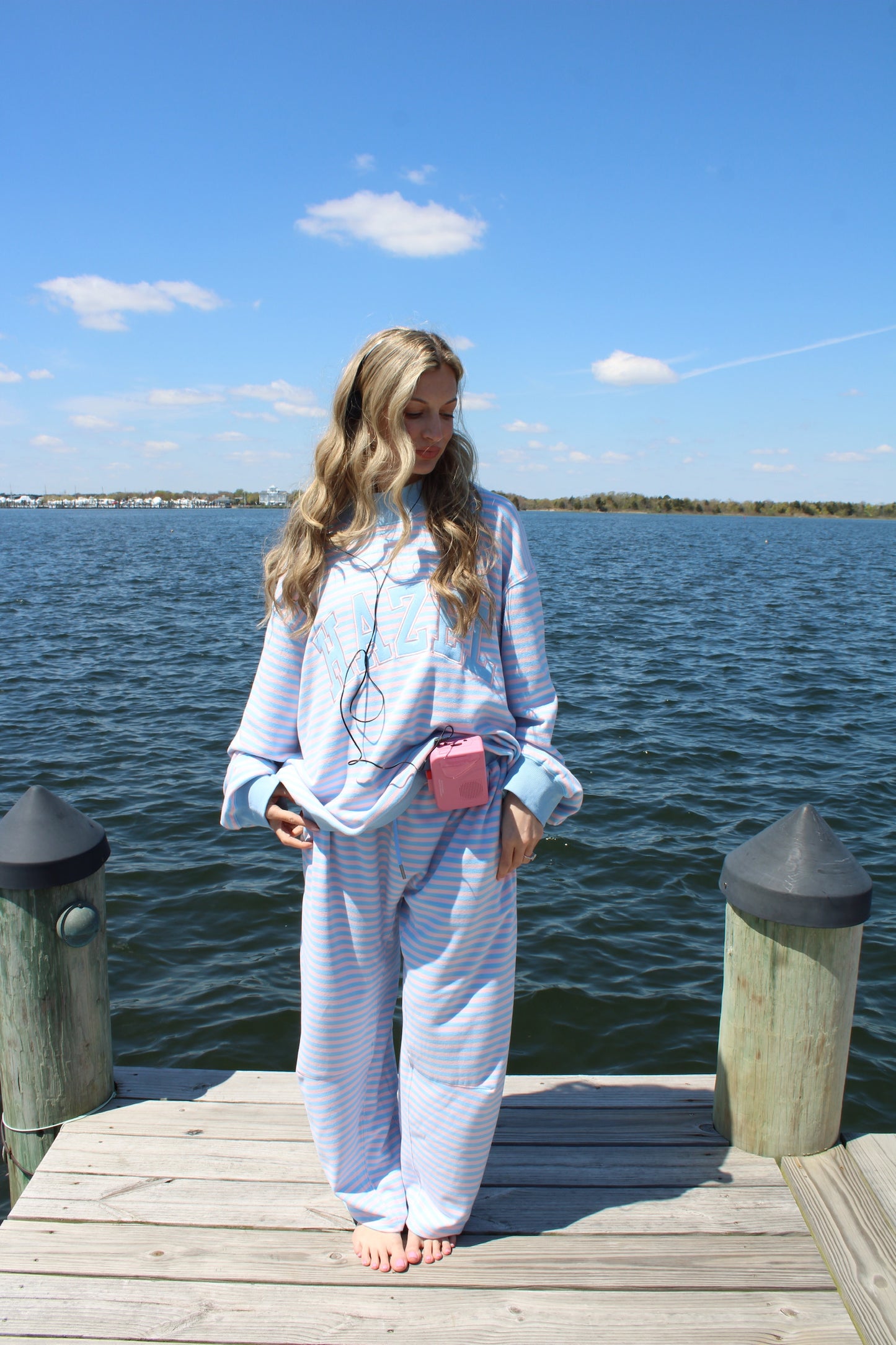 The Sunday Brunch Barrel Pants // Cotton Candy