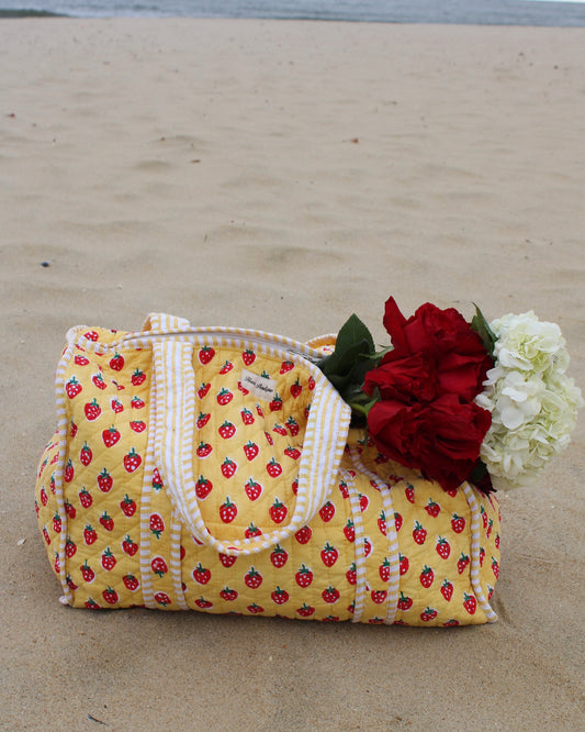 The HB Duffle Bag // Sunshine