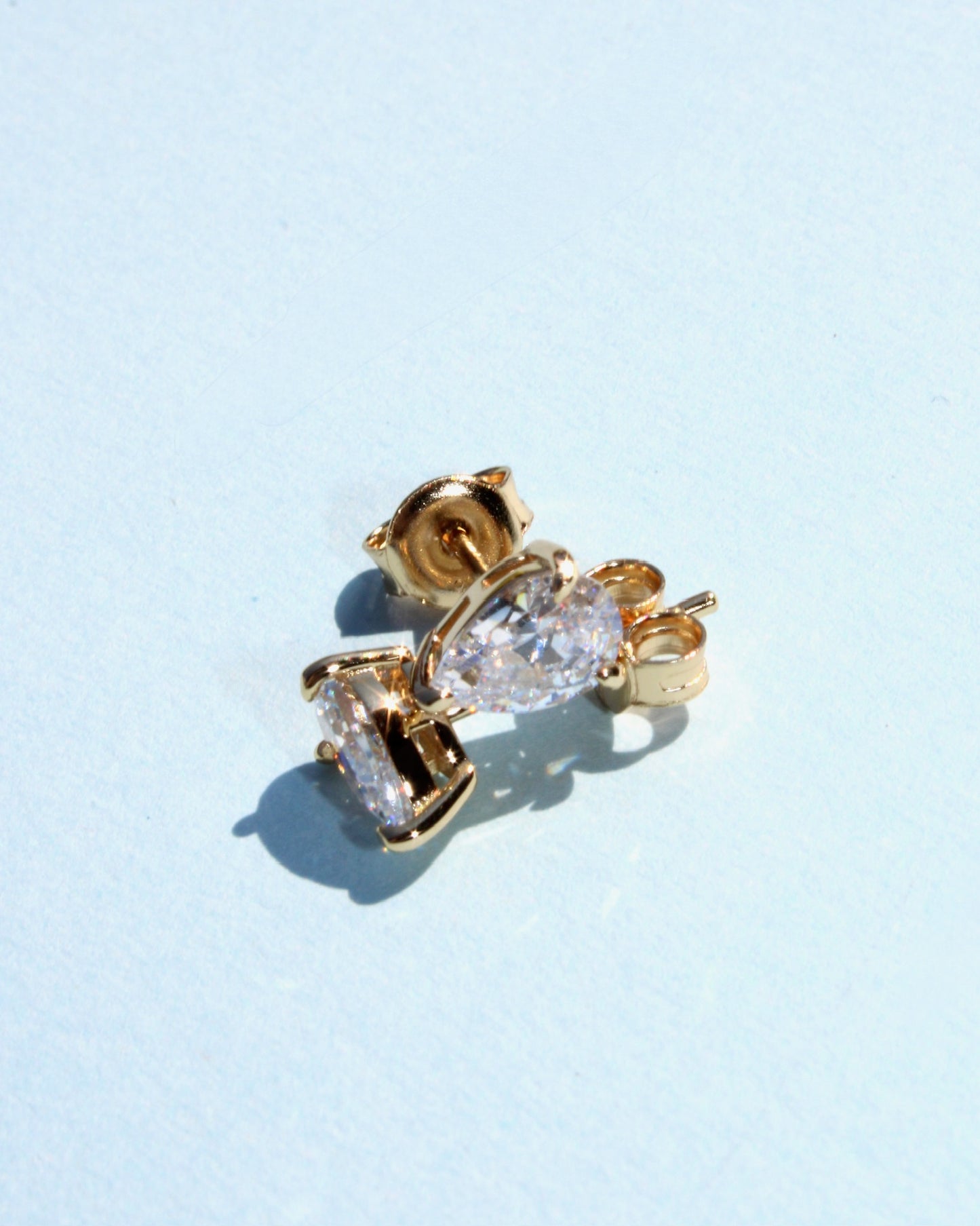 Pear Stud Earrings