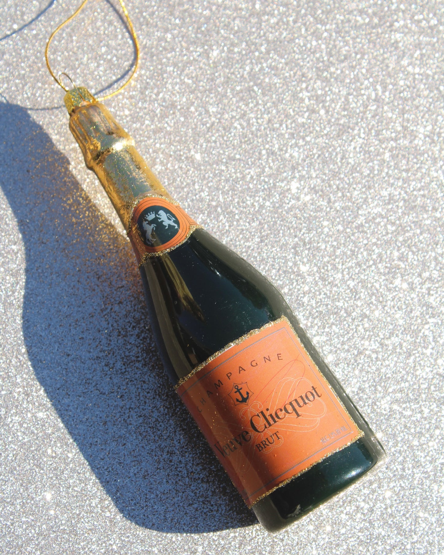 HB Champagne Ornament