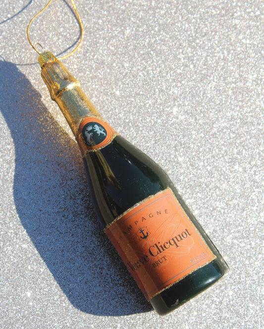 HB Champagne Ornament