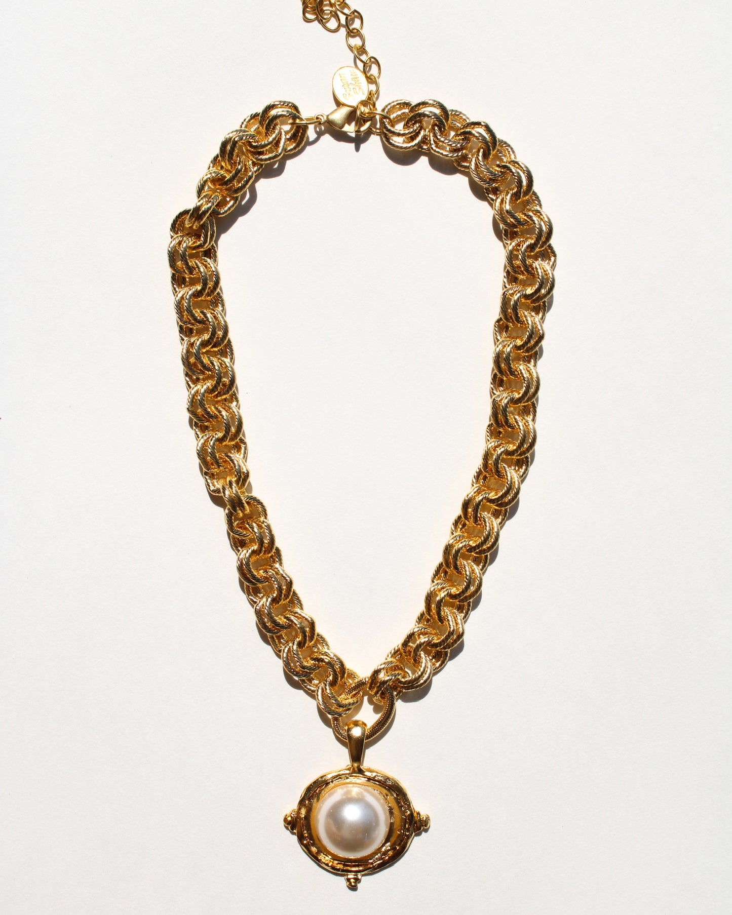 Pearl Cammi Necklace // Gold