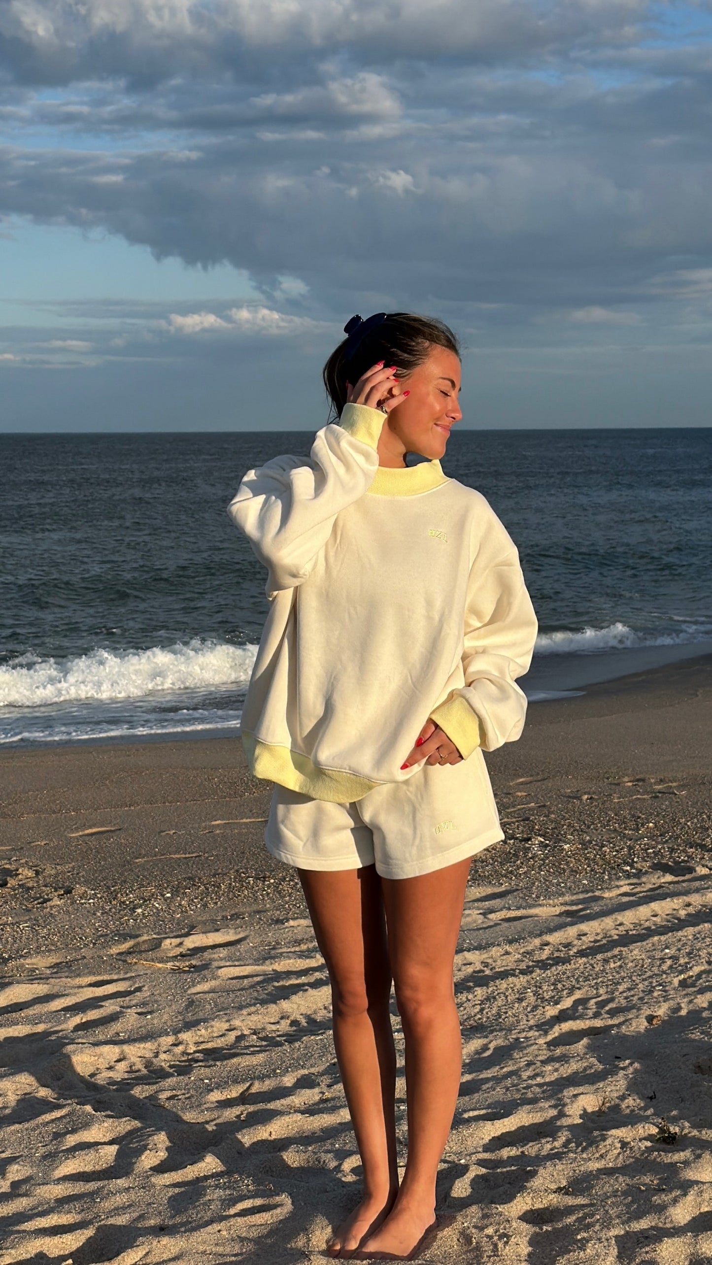 The HZL Summer Sorbet Mockneck // Lemon