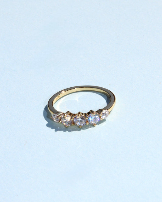 Graduated Five Stone Ring