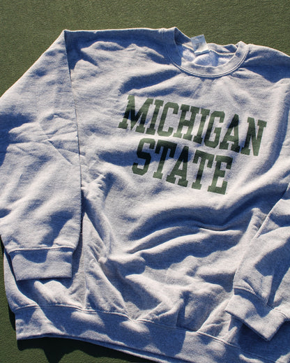 EVI11 Twin Vintage Michigan State Crewneck