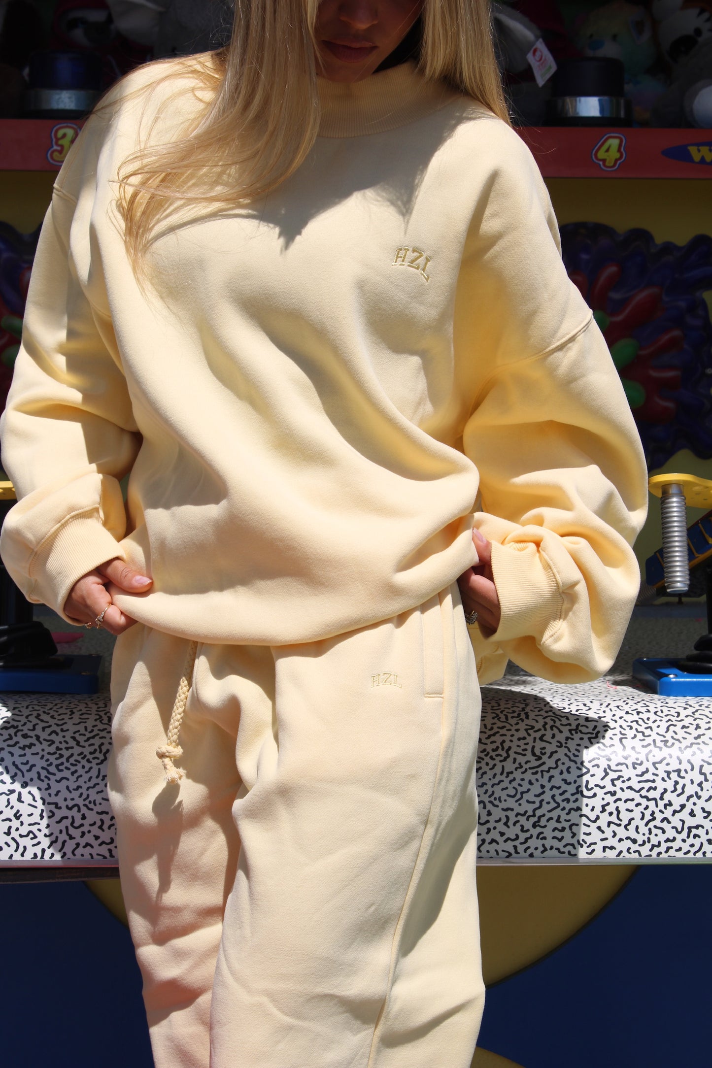 The HZL Banana Creme Mockneck
