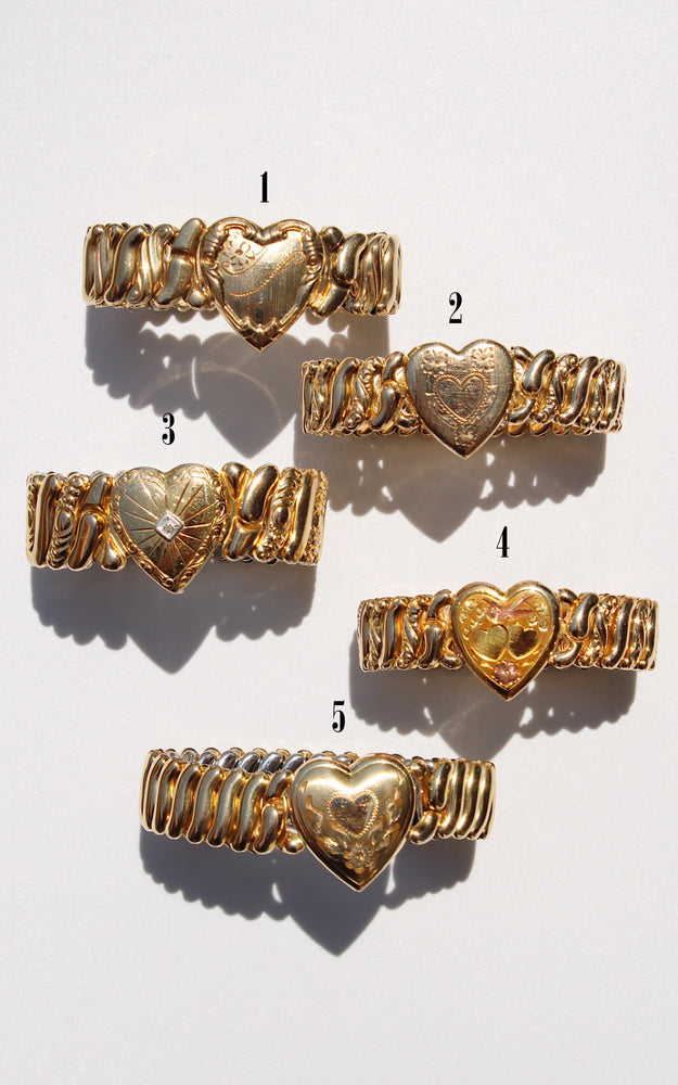 HB Vintage Sweetheart Bracelets