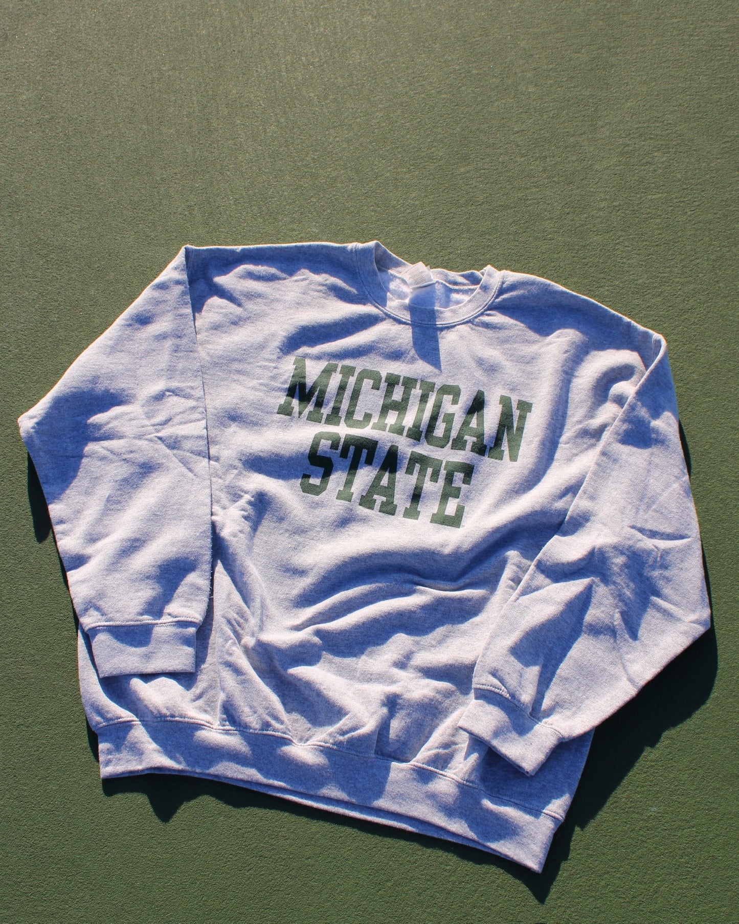 EVI11 Twin Vintage Michigan State Crewneck