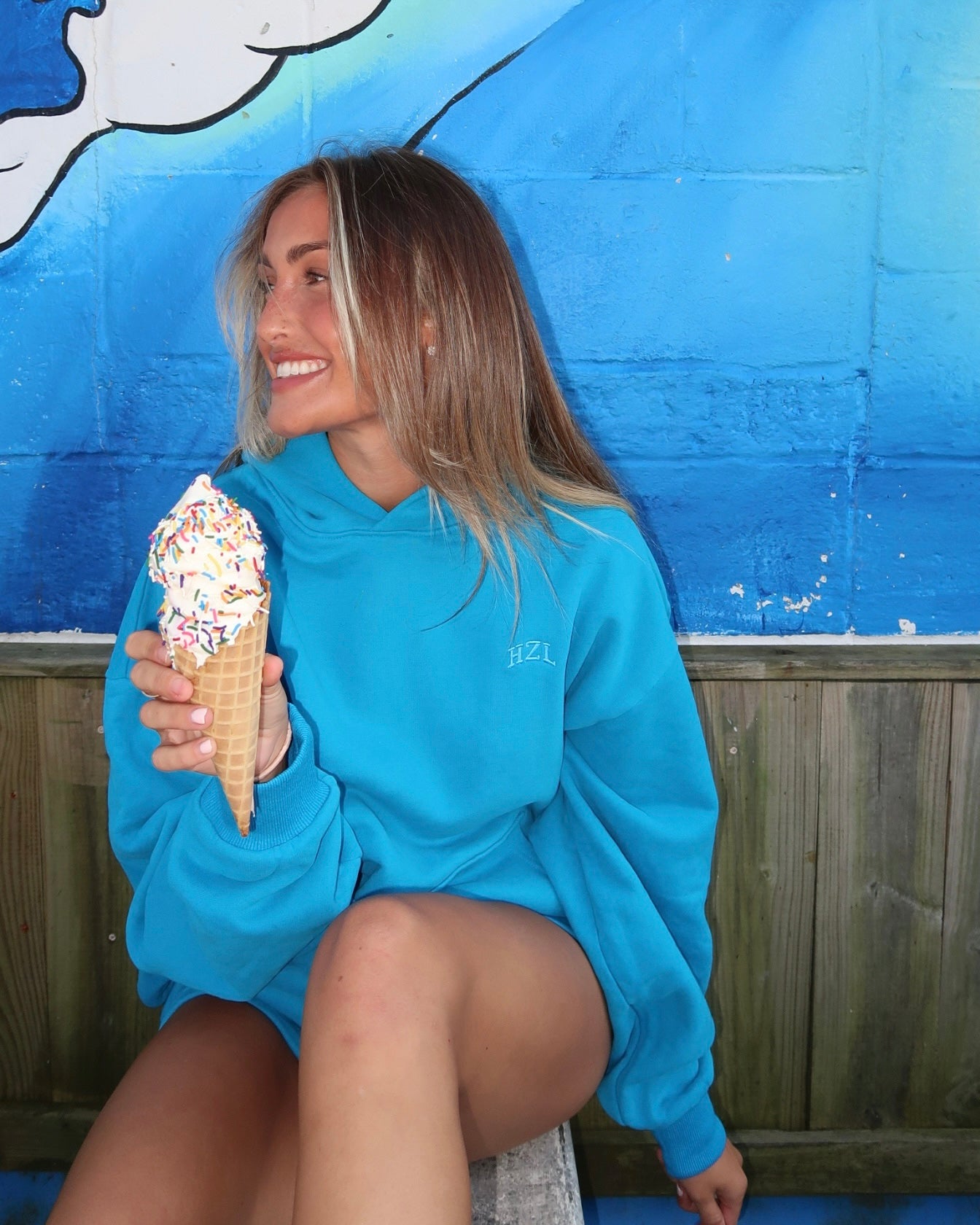 The HZL Curacao Hoodie