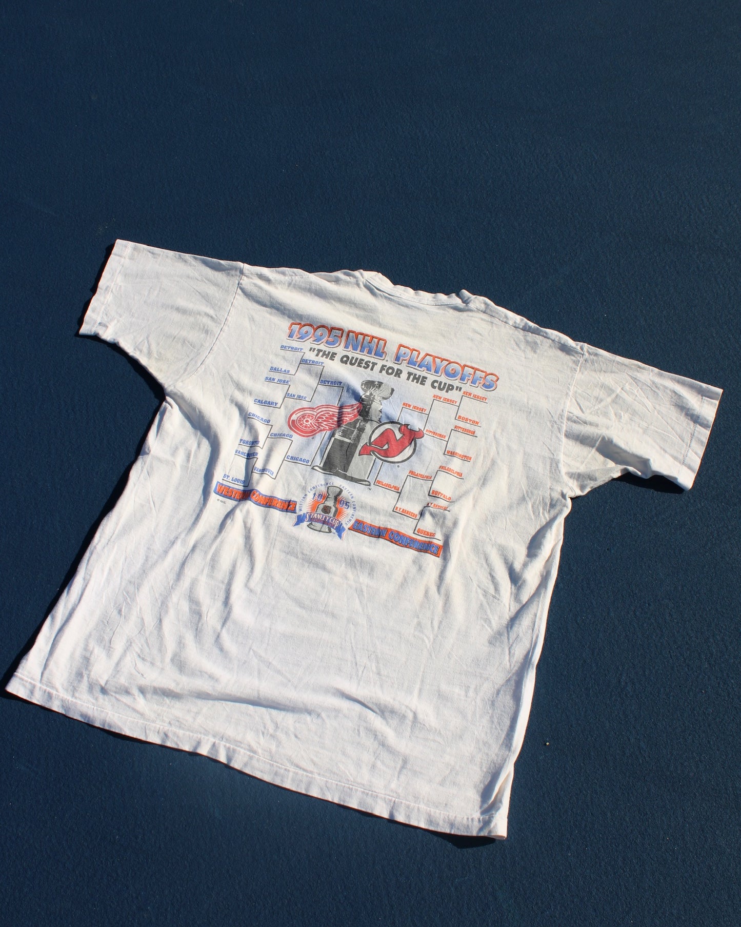 Evil Twin NHL Playoffs Vintage Tee