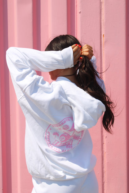 888 Hazel Hoodie // Bubblegum