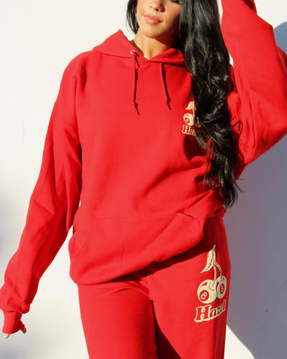 888 Hazel Sweatpants // Red Hot