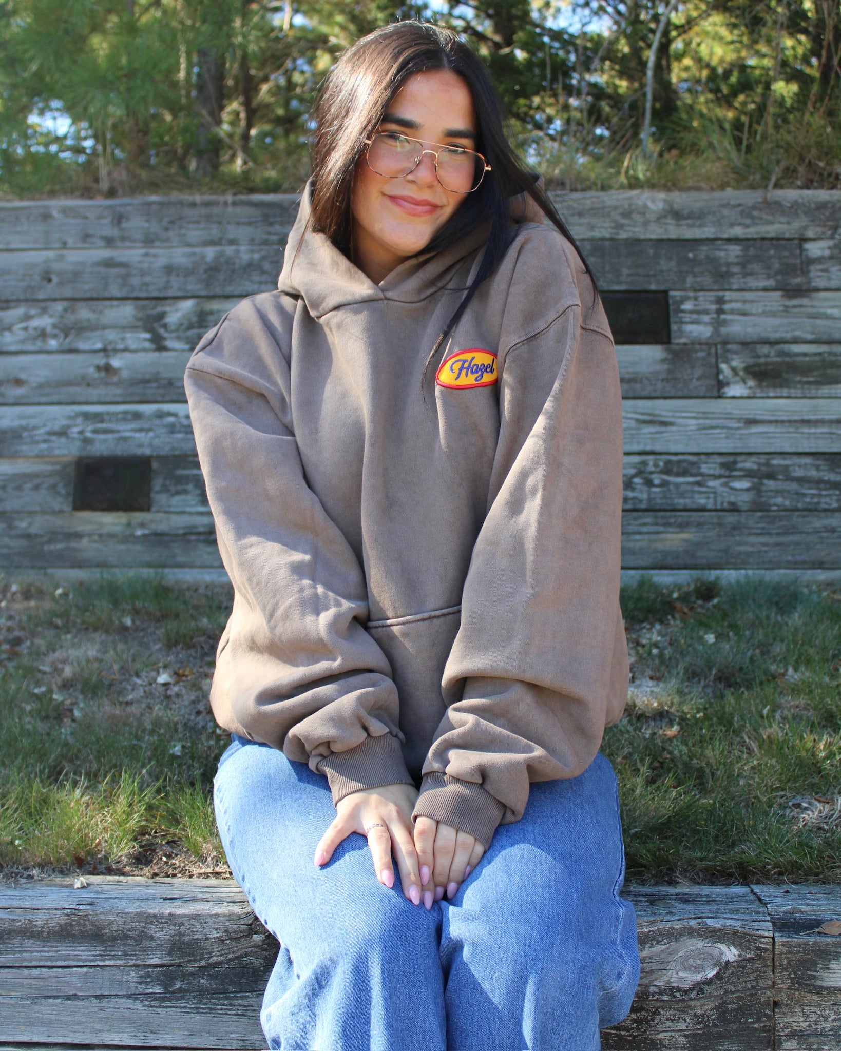 【 COGTHEBIGSMOKE】 HAZEL ZIP HOODY COGTHEBIGSMOKE】 HAZEL ZIP HOODY Hazel Grey Zipper Hoodie