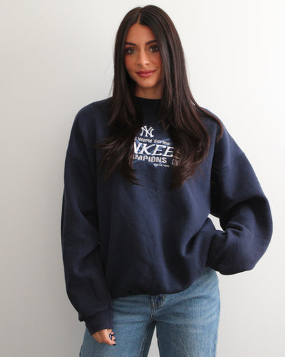 Evi11 Twin Vintage NYY Crewneck